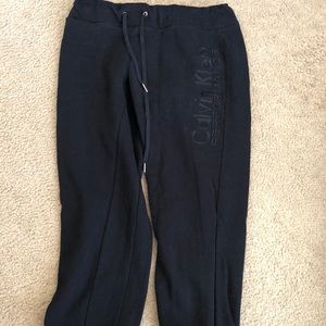 Black Calvin Klein Sweatpants